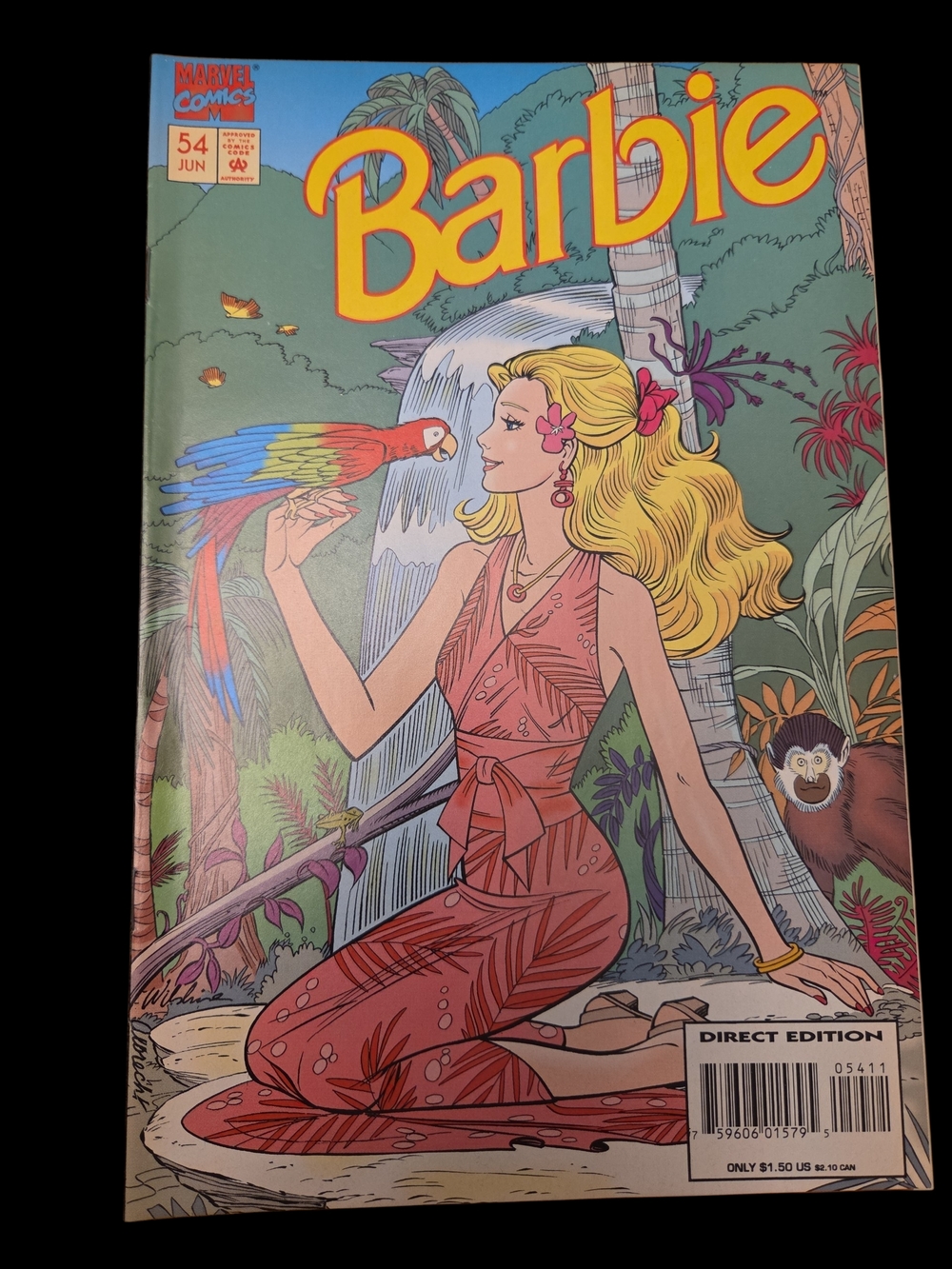 1995 Barbie Marvel Comics Volume #1 Issue #54 Comic Book